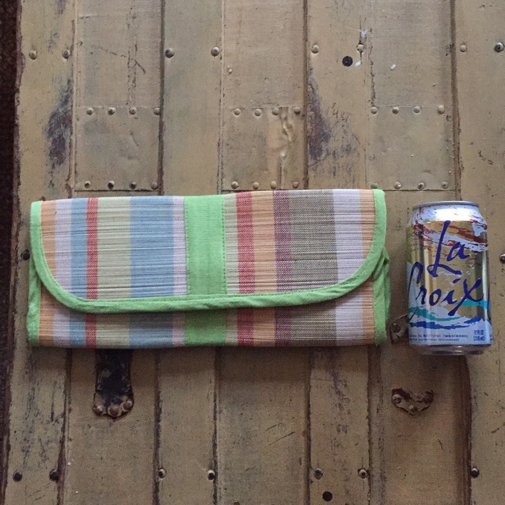 NWOT ANTHROPOLOGIE SLIM BOHO ENVELOPE CLUTCH